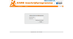 Desktop Screenshot of inschrijven.knrb.nl