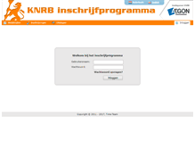 Tablet Screenshot of inschrijven.knrb.nl